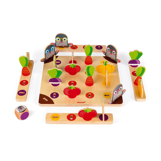 JUEGO DE MESA DE MADERA JANOD ·GARDEN PANIC· - Happy Moments Baby
