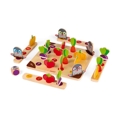 JUEGO DE MESA DE MADERA JANOD ·GARDEN PANIC· - Happy Moments Baby