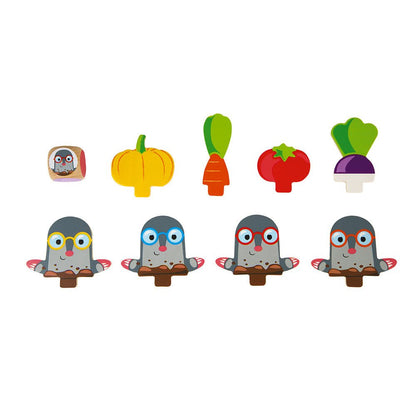 JUEGO DE MESA DE MADERA JANOD ·GARDEN PANIC· - Happy Moments Baby