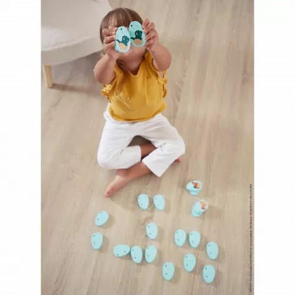 JUEGO DE MESA DE MADERA JANOD ·MEMORY DINO· - Happy Moments Baby