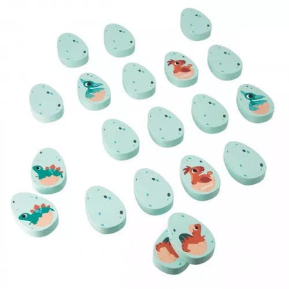 JUEGO DE MESA DE MADERA JANOD ·MEMORY DINO· - Happy Moments Baby