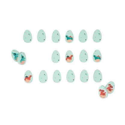 JUEGO DE MESA DE MADERA JANOD ·MEMORY DINO· - Happy Moments Baby