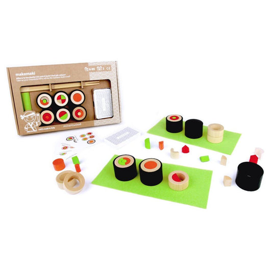JUEGO DE MESA DE MADERA ·MAKE MAKI· - Happy Moments Baby