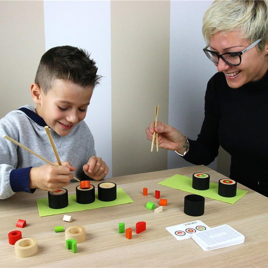 JUEGO DE MESA DE MADERA ·MAKE MAKI· - Happy Moments Baby