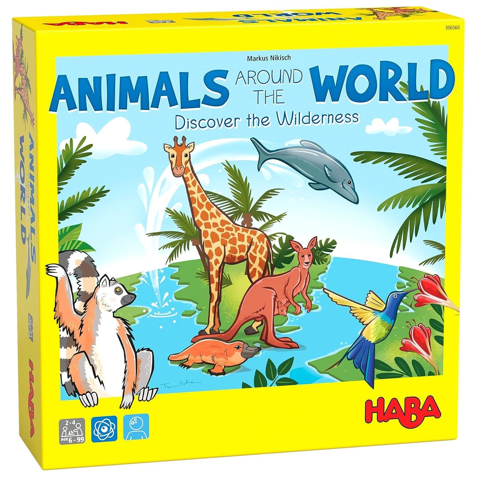 JUEGO DE MESA HABA ·ANIMALES DEL MUNDO· - Happy Moments Baby