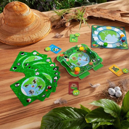 JUEGO DE MESA HABA ·ANIMALES DEL MUNDO· - Happy Moments Baby