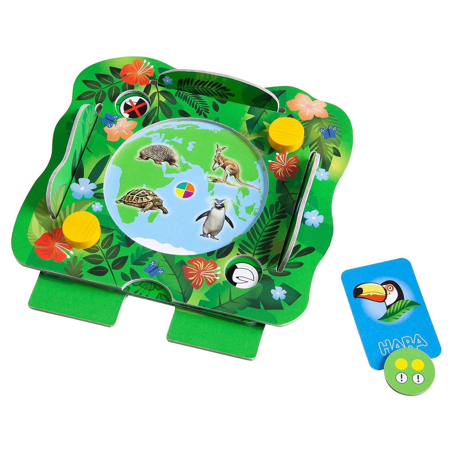 JUEGO DE MESA HABA ·ANIMALES DEL MUNDO· - Happy Moments Baby