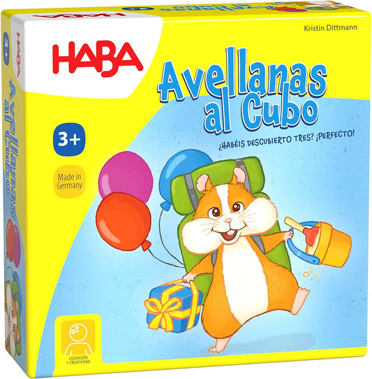 JUEGO DE MESA HABA ·AVELLANAS AL CUBO· - Happy Moments Baby