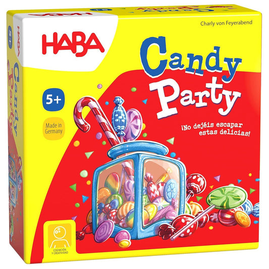 JUEGO DE MESA HABA ·CANDY PARTY· - Happy Moments Baby