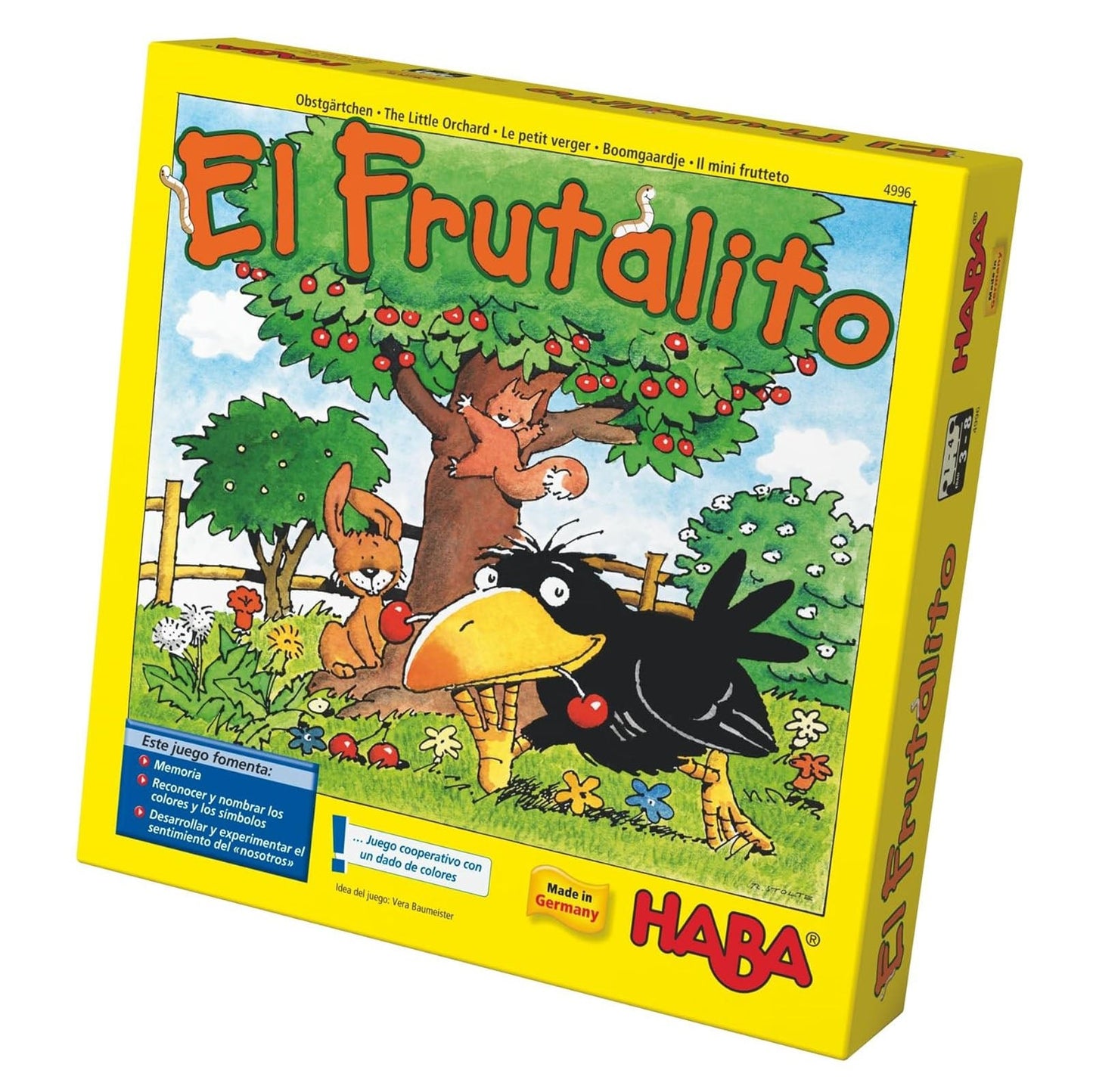 JUEGO DE MESA HABA ·EL FRUTALITO· - Happy Moments Baby