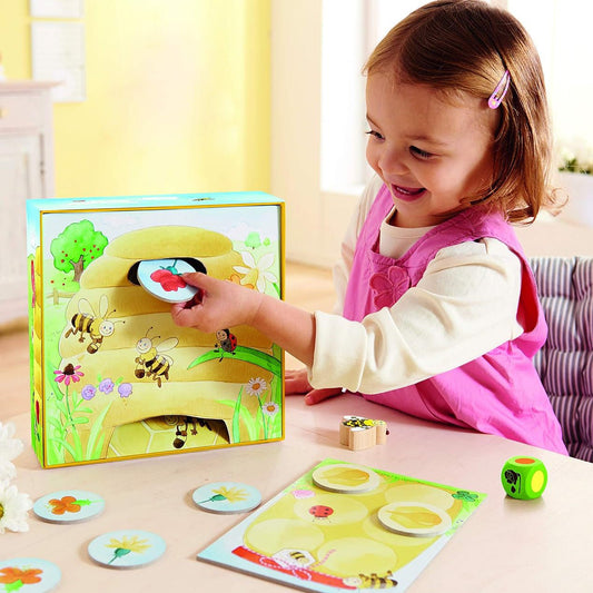 JUEGO DE MESA HABA ·LA ABEJA ADELA· - Happy Moments Baby