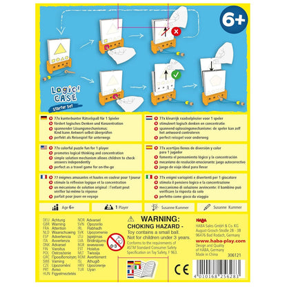 JUEGO DE MESA HABA ·LOGIC CASE STARTER SET + 6 AÑOS· - Happy Moments Baby