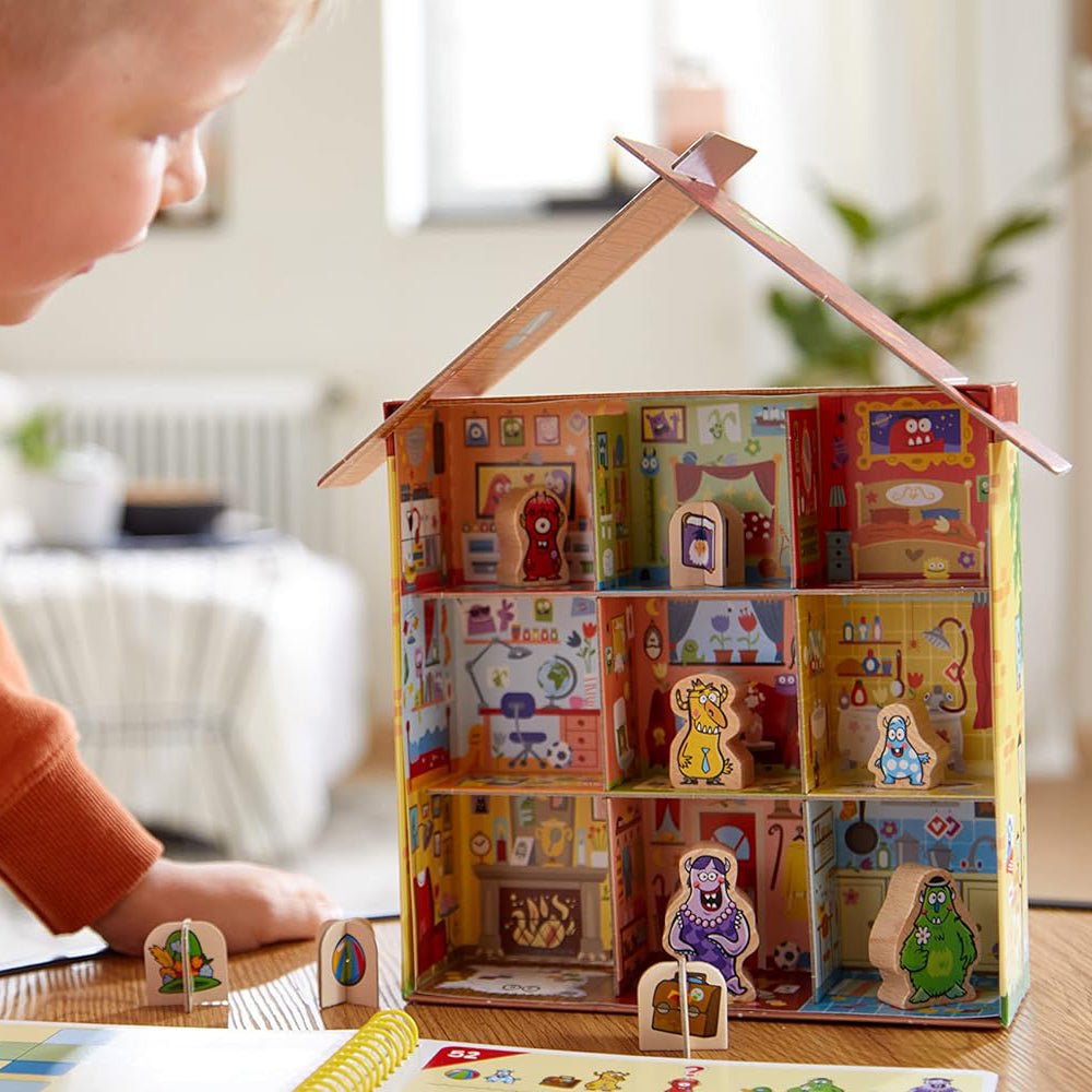 JUEGO DE MESA HABA ·LOGIC GAMES ¿DÓNDE ESTÁ WANDA?· - Happy Moments Baby