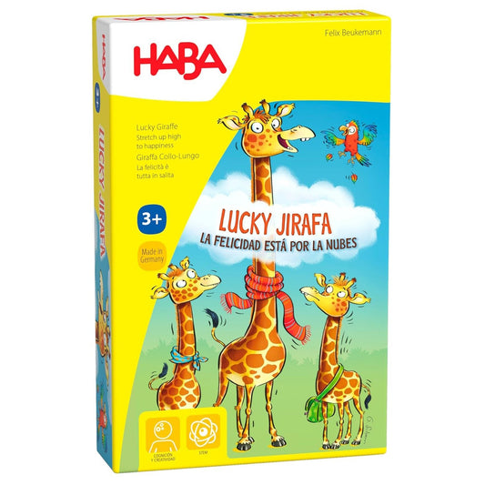 JUEGO DE MESA HABA ·LUCKY JIRAFA· - Happy Moments Baby