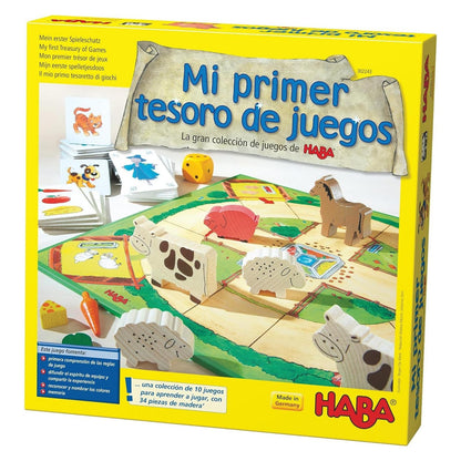 JUEGO DE MESA HABA ·MI PRIMER JUEGO DE TESOROS· - Happy Moments Baby