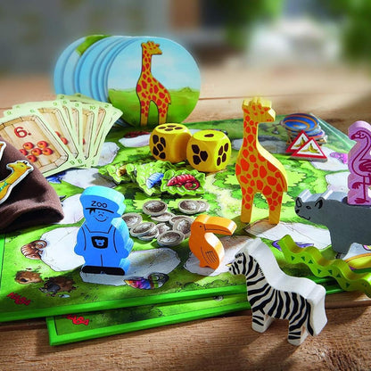 JUEGO DE MESA HABA ·MI PRIMER PARA APRENDER - EL ZOO· - Happy Moments Baby