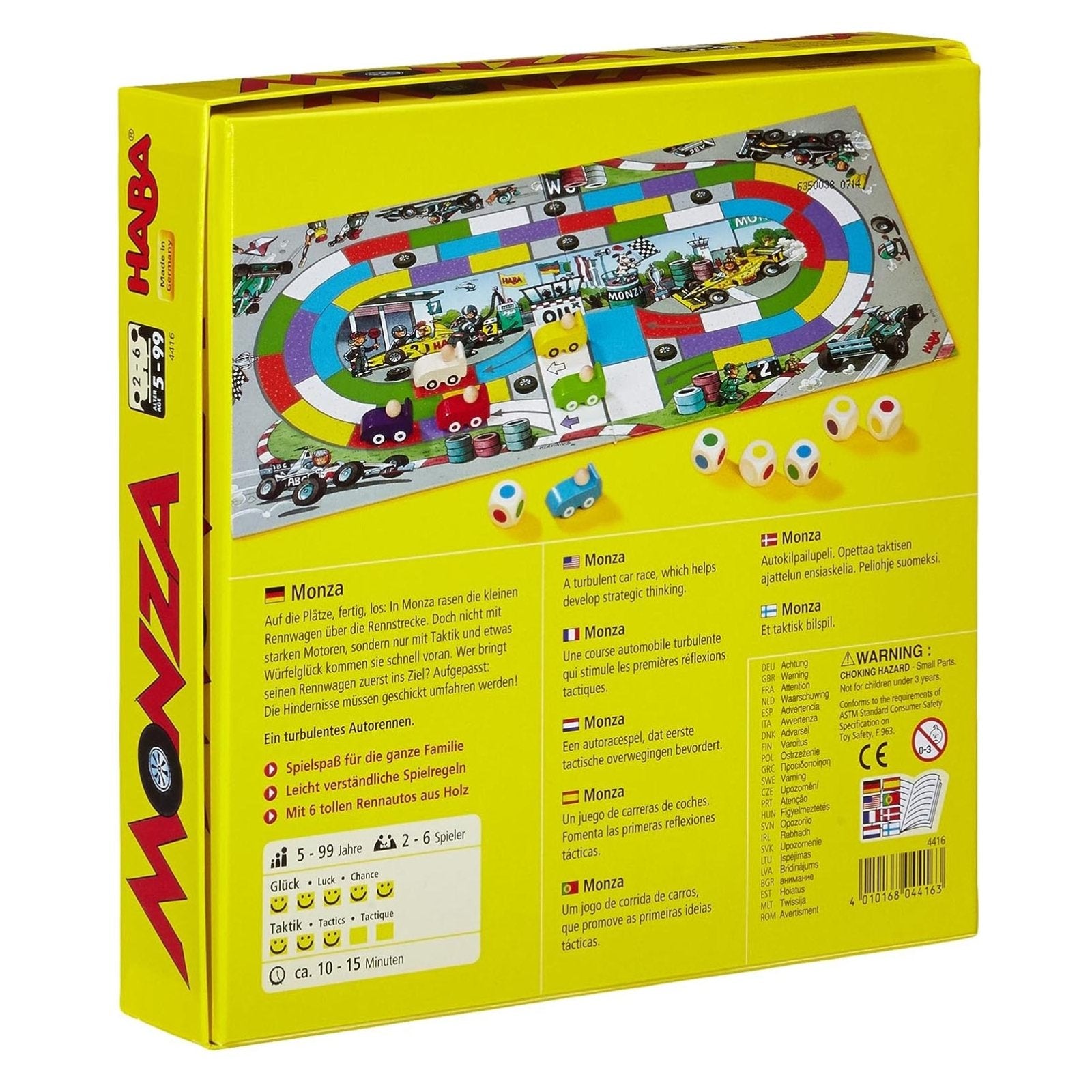 JUEGO DE MESA HABA ·MONZA· - Happy Moments Baby