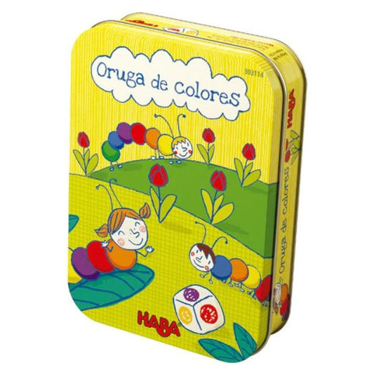JUEGO DE MESA HABA ·ORUGA DE COLORES· - Happy Moments Baby