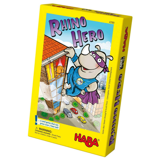 JUEGO DE MESA HABA ·RHINO HERO· - Happy Moments Baby