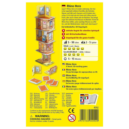 JUEGO DE MESA HABA ·RHINO HERO· - Happy Moments Baby