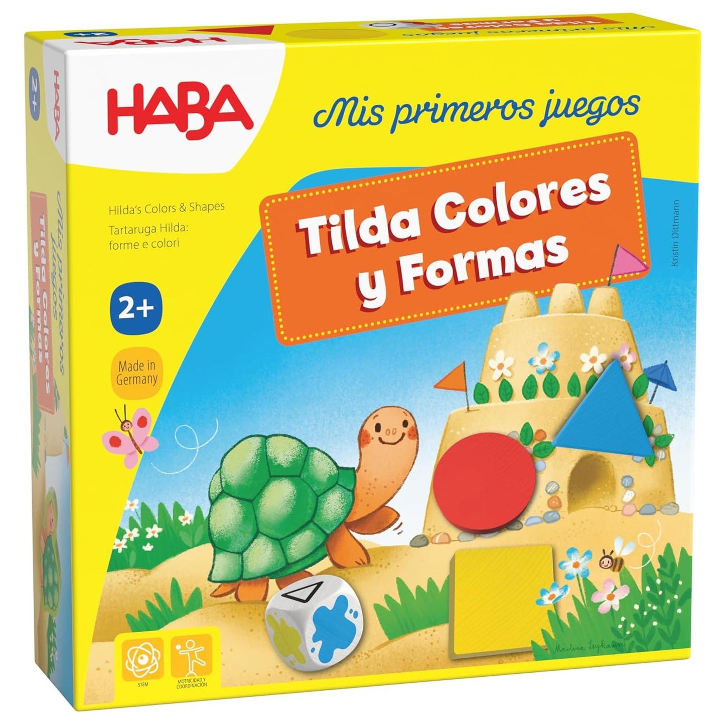 JUEGO DE MESA HABA ·TILDA COLORES Y FORMAS· - Happy Moments Baby
