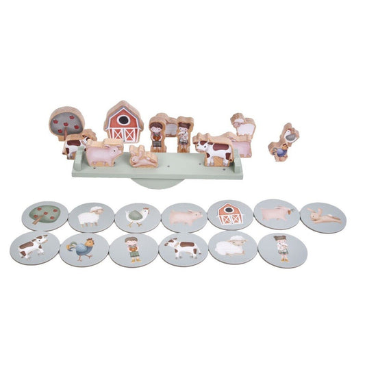 JUEGO DE MESA LITTLE DUTCH ·EQUILIBRIO EN LA GRANJA· - Happy Moments Baby