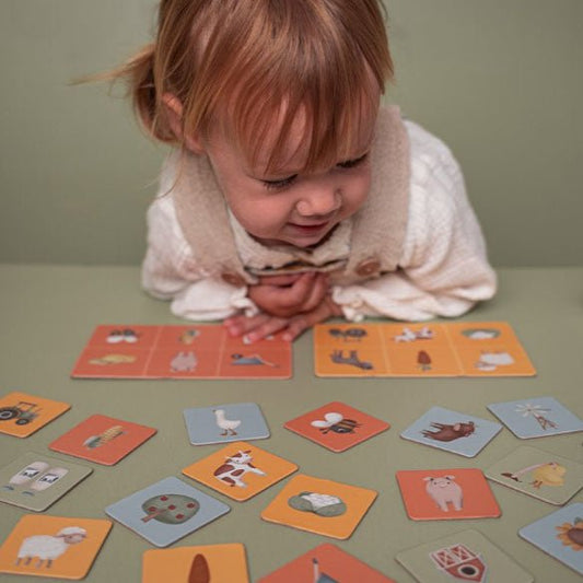 JUEGO DE MESA LITTLE DUTCH ·LOTTO LITTLE FARM· - Happy Moments Baby