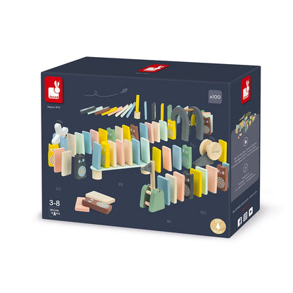 JUEGO EDUCATIVO JANOD ·DOMINÓ SWEET COCOON· - Happy Moments Baby