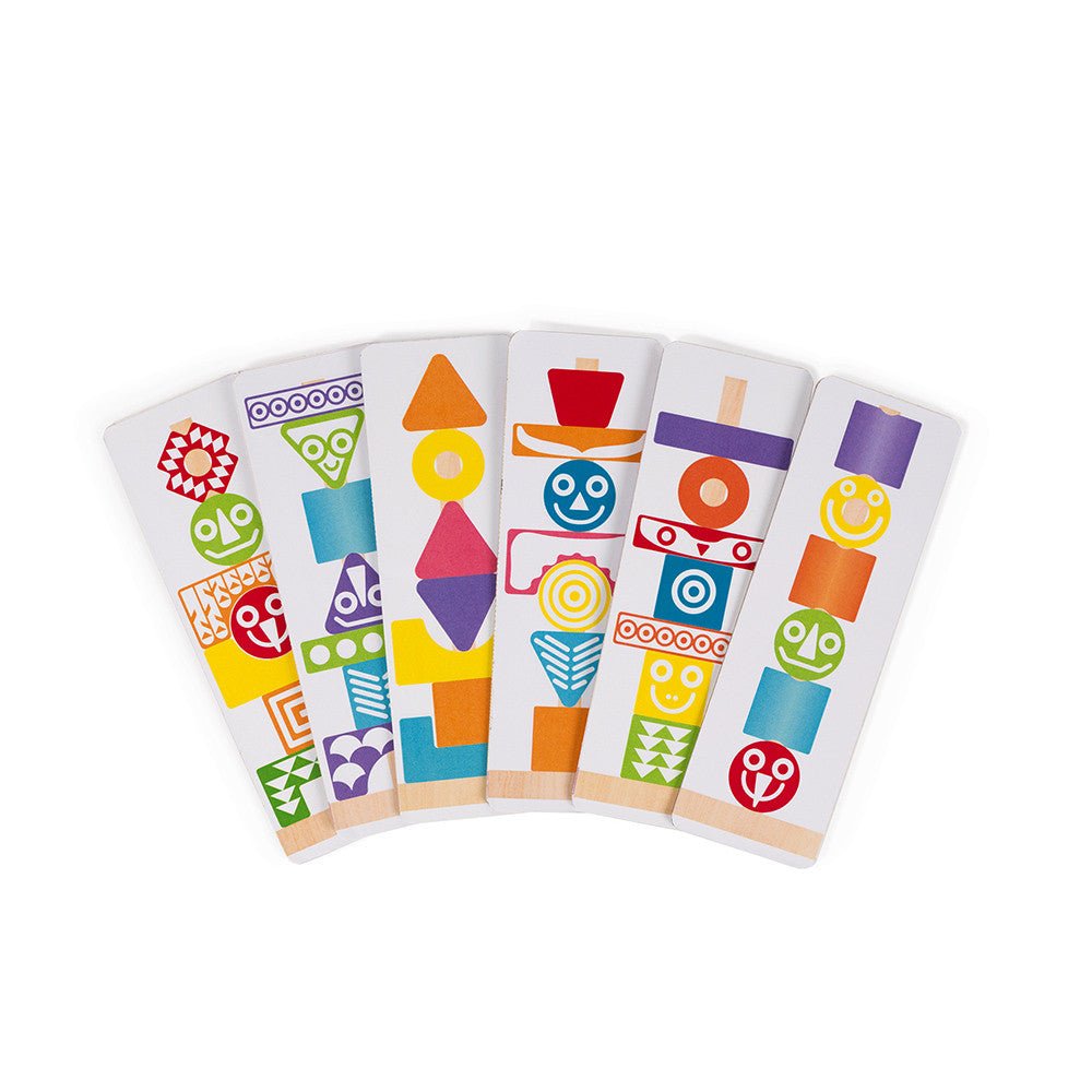 JUEGO EDUCATIVO JANOD ·EDUTOTEM 52 PIEZAS· - Happy Moments Baby