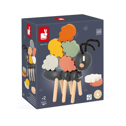 JUEGO EDUCATIVO JANOD ·JUEGO DE EQUILIBRIO HORMIGAS· - Happy Moments Baby