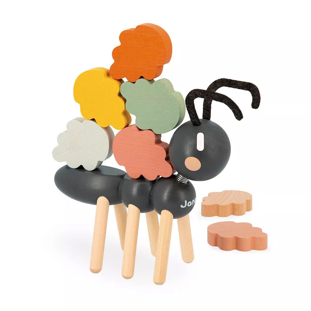 JUEGO EDUCATIVO JANOD ·JUEGO DE EQUILIBRIO HORMIGAS· - Happy Moments Baby