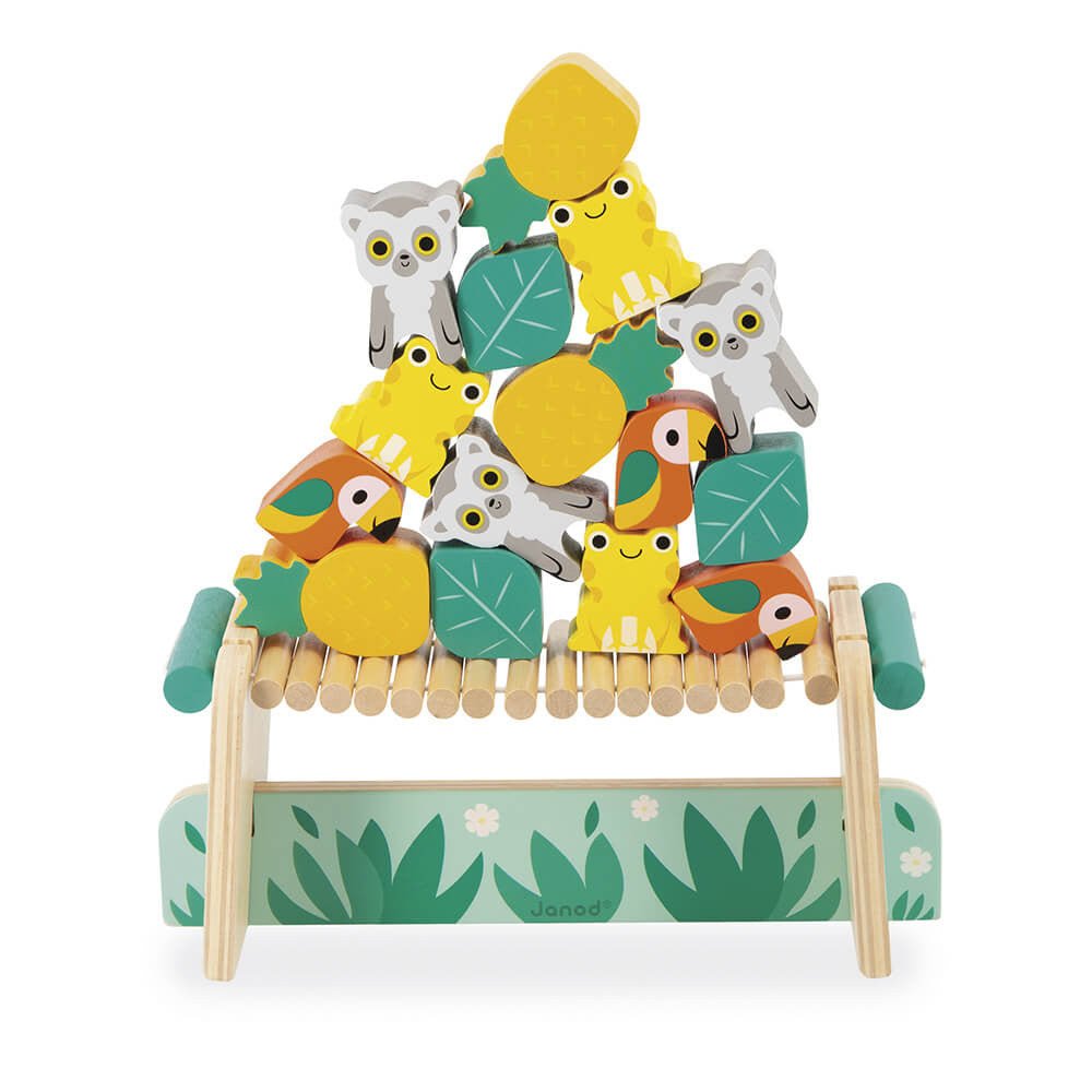 JUEGO EDUCATIVO JANOD ·JUEGO DE EQUILIBRIO TROPIK· - Happy Moments Baby