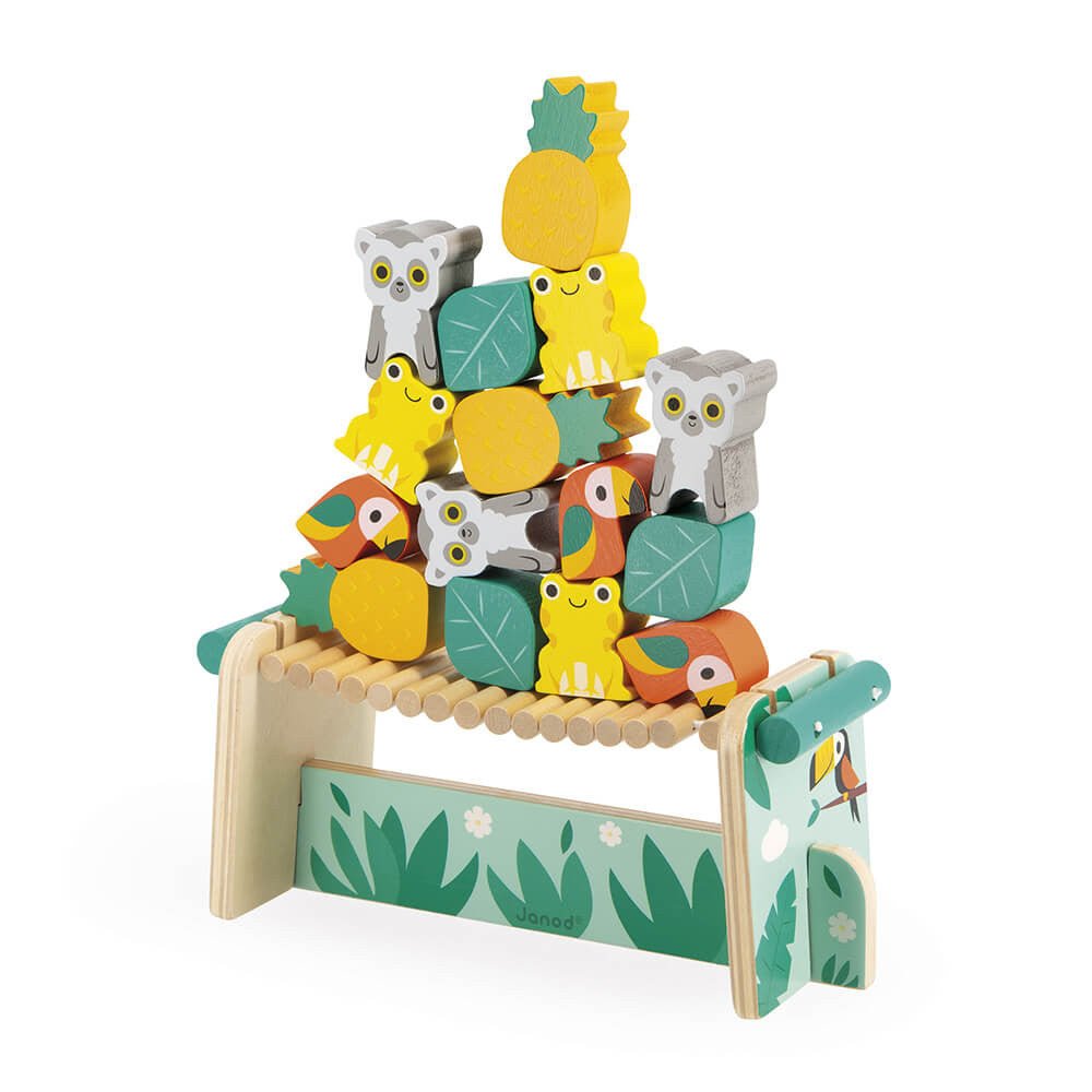 JUEGO EDUCATIVO JANOD ·JUEGO DE EQUILIBRIO TROPIK· - Happy Moments Baby