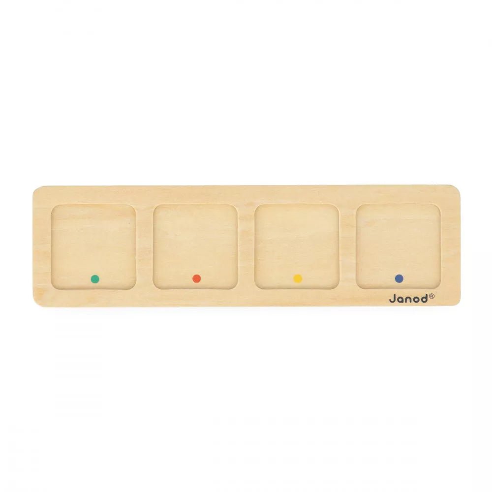 JUEGO EDUCATIVO JANOD ·SECUENCIA DE TARJETAS EL JARDÍN· - Happy Moments Baby