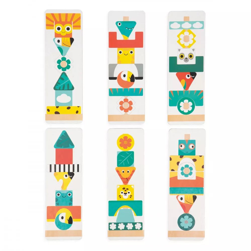 JUEGO EDUCATIVO JANOD ·TROPIK TÓTEM· - Happy Moments Baby
