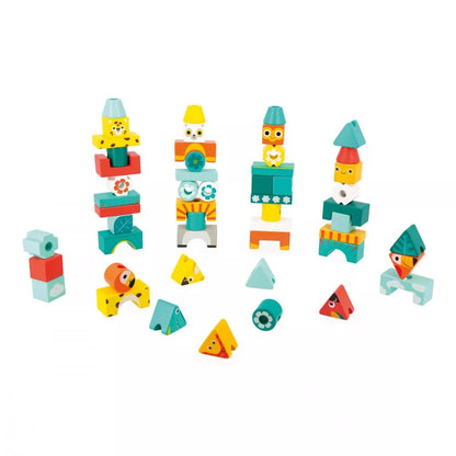 JUEGO EDUCATIVO JANOD ·TROPIK TÓTEM· - Happy Moments Baby
