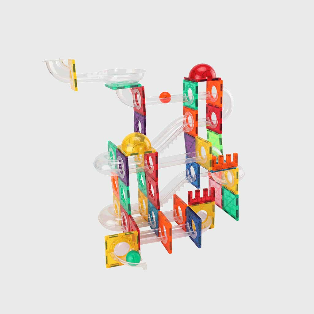 JUEGO MAGNÉTICO DE CONSTRUCCIÓN IMANIX ·134 PIEZAS TOBOGÁN· - Happy Moments Baby