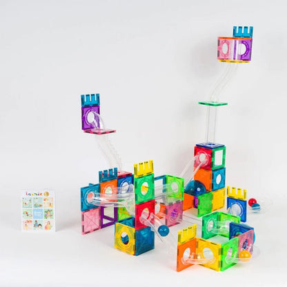 JUEGO MAGNÉTICO DE CONSTRUCCIÓN IMANIX ·134 PIEZAS TOBOGÁN· - Happy Moments Baby