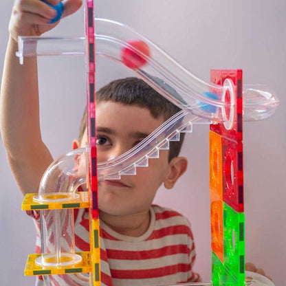 JUEGO MAGNÉTICO DE CONSTRUCCIÓN IMANIX ·134 PIEZAS TOBOGÁN· - Happy Moments Baby