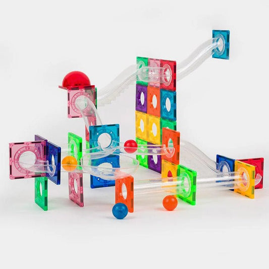 JUEGO MAGNÉTICO DE CONSTRUCCIÓN IMANIX ·70 PIEZAS TOBOGÁN· - Happy Moments Baby