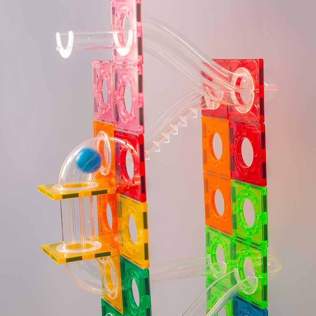 JUEGO MAGNÉTICO DE CONSTRUCCIÓN IMANIX ·70 PIEZAS TOBOGÁN· - Happy Moments Baby
