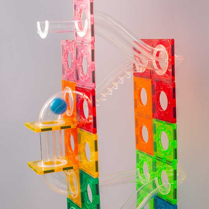 JUEGO MAGNÉTICO DE CONSTRUCCIÓN IMANIX ·70 PIEZAS TOBOGÁN· - Happy Moments Baby