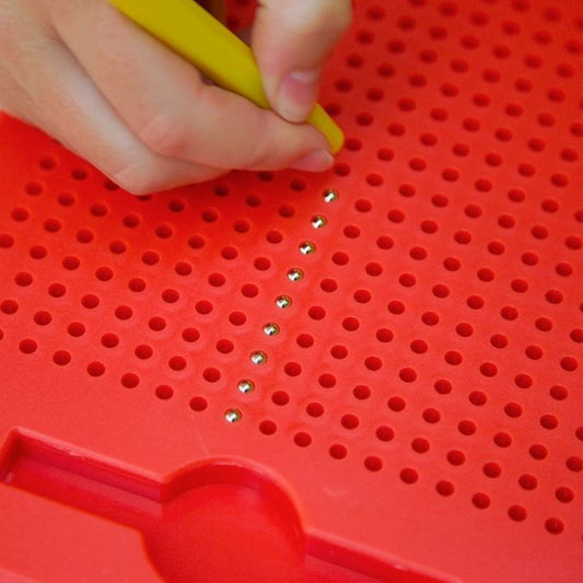 JUEGO MAGNÉTICO DE DIBUJO IMAPAD ·ROJO MINI· - Happy Moments Baby