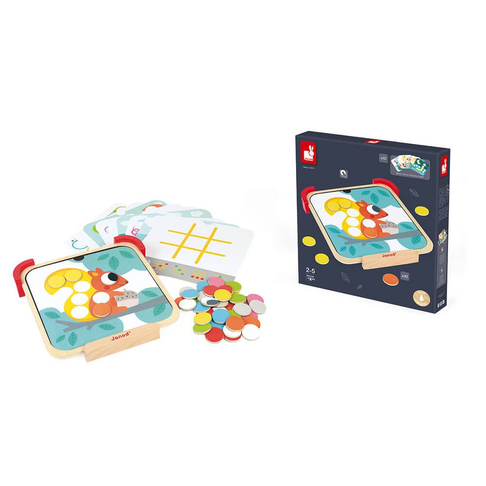 JUEGO MAGNÉTICO EDUCATIVO JANOD ·APRENDO LOS COLORES· - Happy Moments Baby