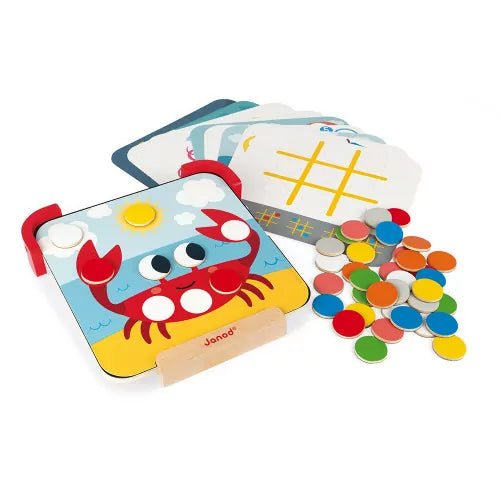 JUEGO MAGNÉTICO EDUCATIVO JANOD ·APRENDO LOS COLORES· - Happy Moments Baby