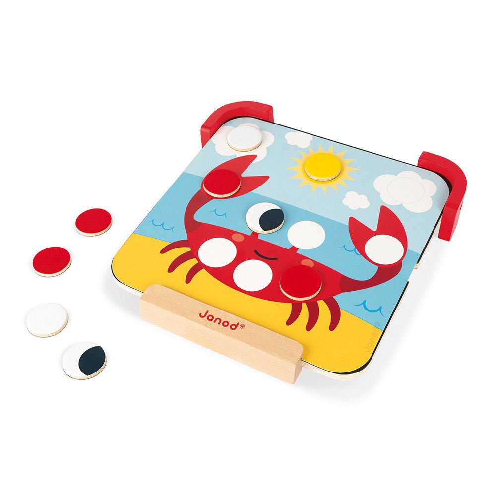 JUEGO MAGNÉTICO EDUCATIVO JANOD ·APRENDO LOS COLORES· - Happy Moments Baby