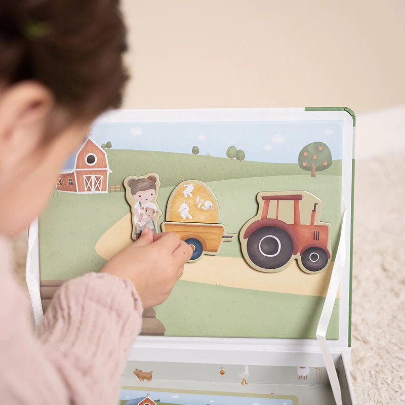 JUEGO MAGNÉTICO LITTLE DUTCH ·LITTLE FARM· - Happy Moments Baby