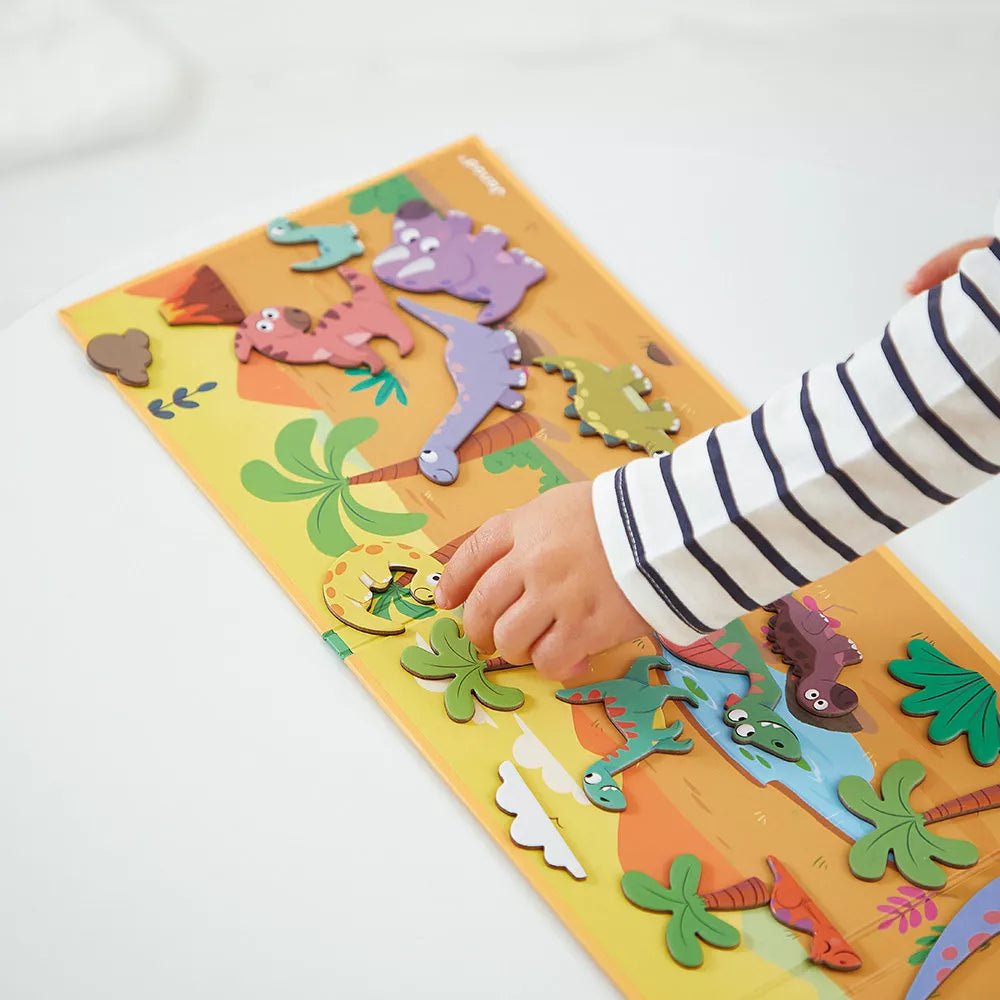 JUEGO MAGNÉTICO MAGNETI'STORIES JANOD ·DINOSAURIOS· - Happy Moments Baby