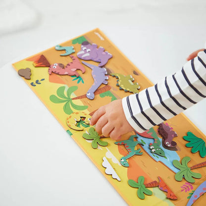 JUEGO MAGNÉTICO MAGNETI'STORIES JANOD ·DINOSAURIOS· - Happy Moments Baby