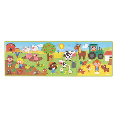 JUEGO MAGNÉTICO MAGNETI'STORIES JANOD ·LA GRANJA· - Happy Moments Baby